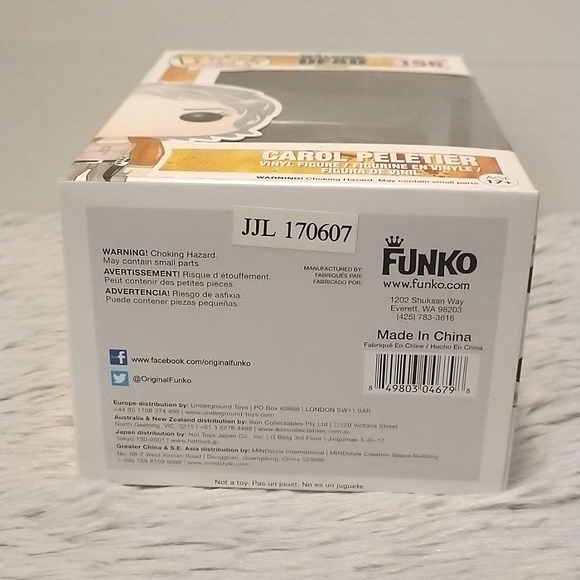 BNIB Funko Pop! The Walking Dead Carol Peletier Vinyl Figure - Picture 6 of 6